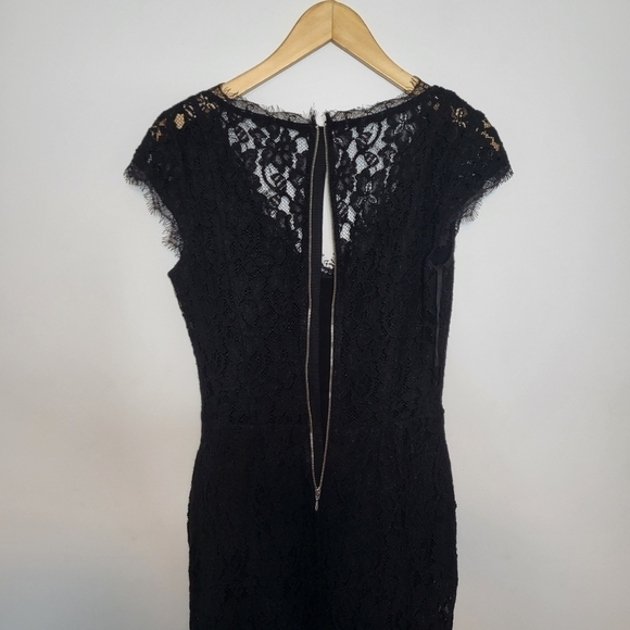 Aritzia Babaton Black Lace Dress Size 6 - Picture 8 of 12